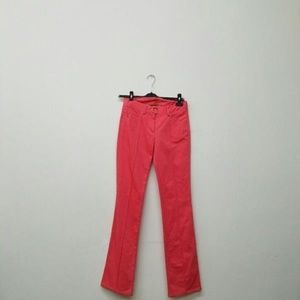 Roberto Cavalli Class Pink Casual Trousers